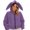 Purple, variant on Tqcoqu Women's Cute Bunny Ear Zip Up Hoodie,Cropped Long Sleeve Loose Casual Sweatshirt Jacket with Kangaroo Pocket,2026 Trendy Outerwear Tops,Black Women's S-XXL