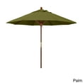 thumbnail image 3 of California Umbrella 9' Grove Series Patio Umbrella With Wood Pole Hardwood Ribs  Push Lift With Pacifica Capri Fabric, 3 of 5