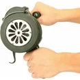 thumbnail image 2 of Hand Crank Siren Portable 110dB Manually Operated Metal Alarm Flight Alarm Emergency Safety Alarm[pl], 2 of 4