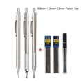 thumbnail image 1 of Full Metal Mechanical Pencil Set 0.3 0.5 0.7 0.9 1.3 2.0mm HB Automatic Pencil With Leads for Art Drawing Writing Sketchin, 1 of 7