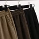 thumbnail image 5 of Gibobby pantalones para nieve mujer Pantalones de chándal holgados de talle para mujer, pantalones de moda con bolsillos y forro polar (Negro, S), 5 of 5