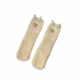 thumbnail image 4 of Womens Winter Socks, Mid Tube Socks with Fleece for Warmth and Cold Protection, 4 of 4