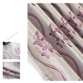 thumbnail image 4 of DOLITY Double sided jacquard blackout Roman blinds window curtains 2 2, 4 of 8