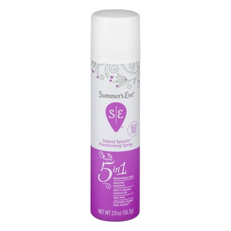 (2 pack) Summer's Eve Freshening Spray Island (Best Summers Eve Scent)