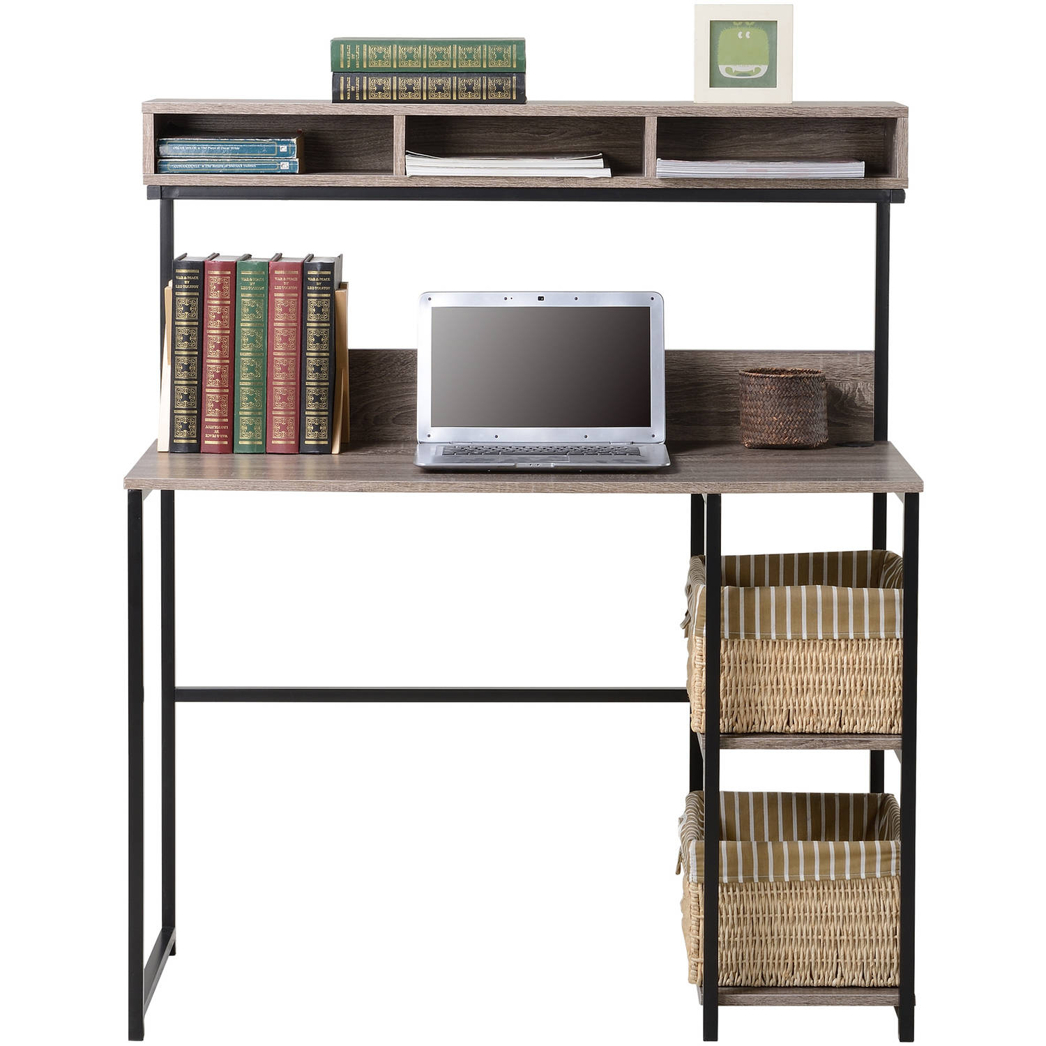 Homestar Laptop Desk With Hutch Com