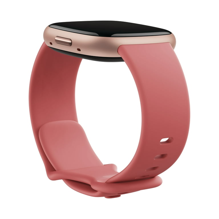 Fitbit Versa 4 Fitness Smartwatch with Daily Readiness, GPS,  24/7 Heart Rate, 40+ Exercise Modes, Sleep Tracking and more, Pink  Sand/Copper Rose, One Size (S & L Bands Included) : Everything Else