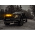 thumbnail image 5 of Xotic Tech LED Grill Light Compatible With Ford F-150 F150 Raptor 2010-2014, 2017-up Amber Lens LED Grille Running Lights Driving Lamp (Powered by 12 Pieces of SMD LED Lights), 5 of 8