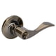 thumbnail image 2 of 20MA Manija tubular curva función entrada y recámara, latón antiguo, llave estándar, blíster, 2 of 6