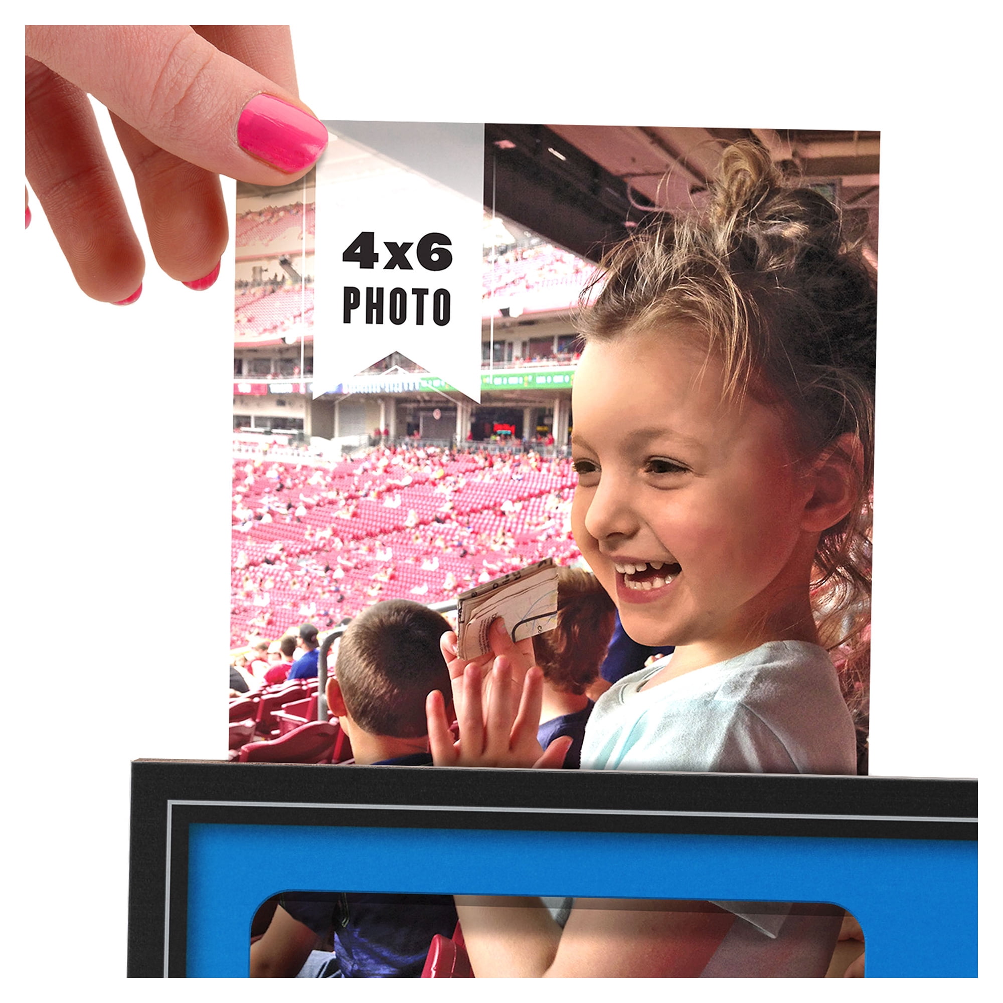 IDNA Carolina Panthers 3D Logo Series Picture Frame