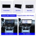 thumbnail image 2 of MOOKAKA 15.8" Smart Display Radio Audio Media Player for Toyota BZ4X 2022 2023 2024 2025 Car Navigation GPS Upgrade Headunit Android Replacement 1080P Screen Carplay Accessories, 2 of 16