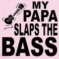 thumbnail image 2 of CafePress - My Papa Slaps The Bass Body Suit - Baby Light Bodysuit, Size Newborn - 24 Months, 2 of 4
