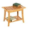 thumbnail image 2 of Eccostyle Solid Bamboo Spa Style Bench - Natural, 2 of 4