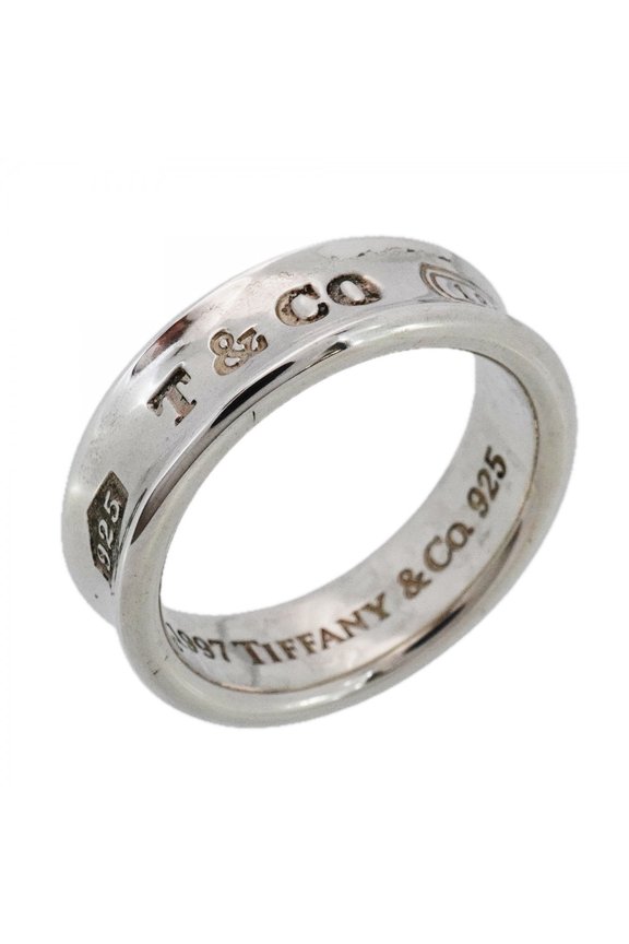 Pre-Owned Tiffany & Co. Narrow Ring, Sterling Silver 925, Size 19, Men's