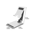 thumbnail image 2 of Desktop Phone Holder Aluminum Tablet Bracket for Stable Phone Support, 2 of 5