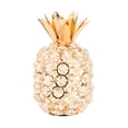 thumbnail image 1 of Billuyoard Modern 3D Cut Metal Crystal Studded Pineapple Decor Crafts Home Art Ornament Decoración del hogar, 1 of 1