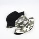 thumbnail image 2 of 1 sombrero de pescador de camuflaje de moda, de algodón, plegable, para el tiempo libre, con protección solar, unisex (blanco y verde)., 2 of 6