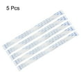 thumbnail image 2 of Unique Bargains Flexible Flat Cable, 20 Pins 0.5mm Pitch 150mm FPC FFC Ribbon Cable 5 Pack(A Type), 2 of 4