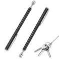 thumbnail image 1 of Recogedor magnético telescópico, herramienta de agarre flexible portátil de 2 piezas, recolector magnético telescópico duradero con clip de bolsillo, recolector para piezas pequeñas, negro, 1 of 6