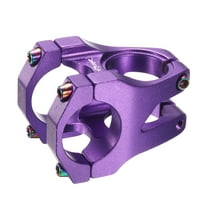 Uxcell 31.8mm Bike Stem 35mm Bicycle Handlebar Stem for BMX, Purple