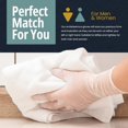 thumbnail image 4 of Guantes médicos de vinilo MED PRIDE talla grande, 100 unidades, sin polvo, 4 of 8