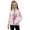 Pink Axolotl Music Notes, variant on Pink Axolotl Music Notes Pattern Boys Girls Fleece Vest Sleeveless Stand-up Collar Jacket with Pockets Full-Zip Fall Winter Warm Outerwear for 4T