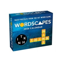 Wordscapes(r) Puzzle Fun 2026 Day-To-Day Calendar, (Paperback)