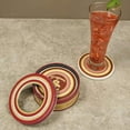 thumbnail image 1 of Lot de 4 sous-Verres Ronds en Boîte Cadeau (USC Trojans), 1 of 3