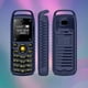 thumbnail image 2 of Herunwer Ultra-Compact Dual-SIM Cell Phone with Physical Keyboard and Ear Hook, 2 of 6