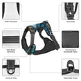 thumbnail image 3 of Naloa Blue Iceberg Leaf Wolf Pet Harness Vest with Traction Rope, Adjustable No-Choke Dog Vest for Outdoor, Walking - Large, 3 of 4