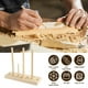 thumbnail image 4 of Herramienta de madera de haya para hacer lazos - Ajustable, 3 kits y fácil de usar - para cintas, coronas, manualidades y regalos, 4 of 4