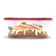 thumbnail image 4 of Rubbermaid TakeAlongs Rectangular Food Storage Containers, 1.8 L (8 Cup), Ruby Red, 2 Pack, 4 of 5