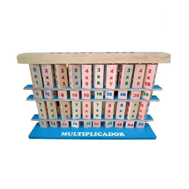 Tablas De Multiplicar Multiplicador Didáctico De Madera Niño tablas de multiplicar Tablas De Multiplicar Multiplicador