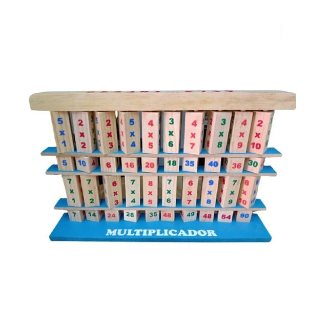 Tablas De Multiplicar Multiplicador Didáctico De Madera Niño tablas de multiplicar Tablas De Multiplicar Multiplicador