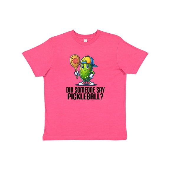 Inktastic Funny Pickleball Joke Youth T-Shirt