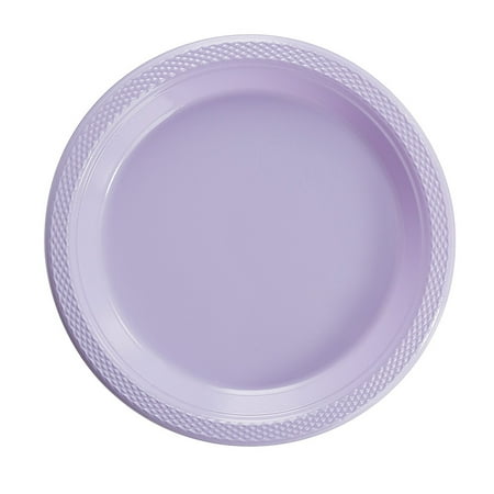 Gold Octagon Plastic Plates - Exquisite 9