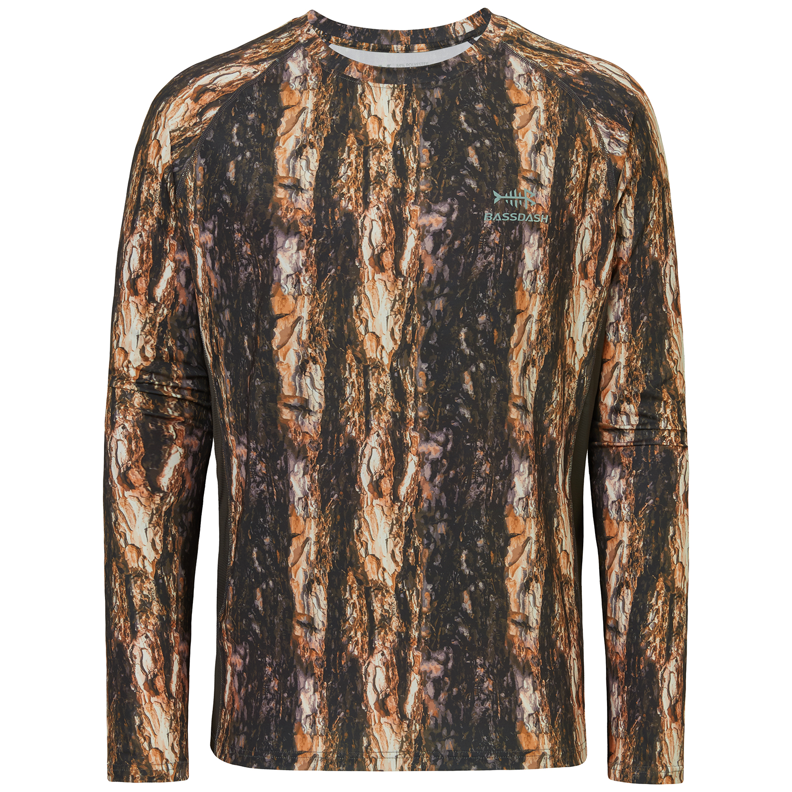 Bassdash FS13M Men's Hunting Camo Performance Long Sleeve Shirt Fishing UPF50+