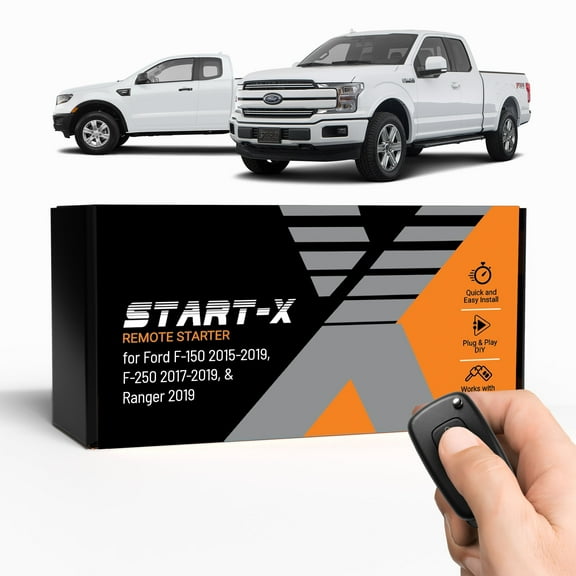 Start-X Remote Starter Kit for Ford F-150 (2015-19), F250 (2017-19), and Ranger (2019) Trucks