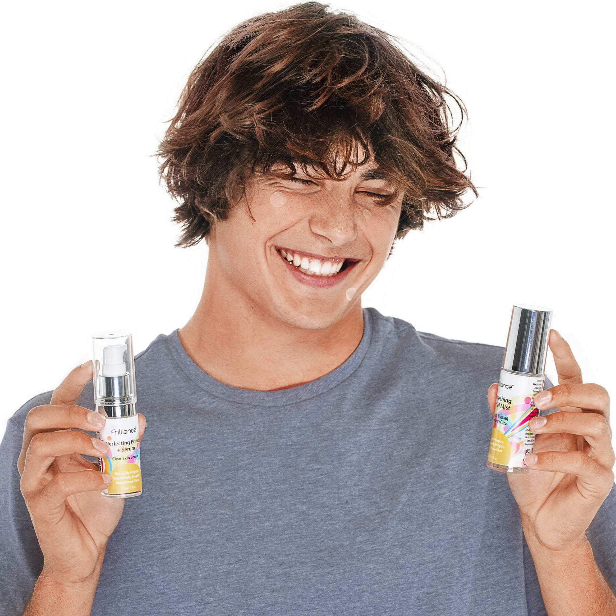 Frilliance Clear Skin Kit, Niacinamide Clear Skin Serum .5 fl oz, Blemish-Busting Facial Mist 1.7 fl oz, All Skin Types