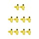 thumbnail image 3 of Cubierta Impermeable para Zapatos Minnieouse Unisex Chanclos Amarillo, 3 of 6
