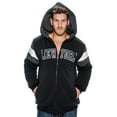 thumbnail image 1 of 9 Crowns Essentials TR Men's New York Quilt-Lined Puff Hoodie (Black, Medium), 1 of 2
