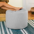 thumbnail image 2 of Jaxx Bean Bags Jaxx Sunbrella Patio Bean Bag Pouf Ottoman Iris, 2 of 5