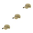 thumbnail image 2 of relayinert Breathable Hat For Men Sun Protection And Adjustable Strap Sporty Style Khaki L  54-59cm 3Set, 2 of 6