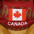 thumbnail image 4 of Canada 1 Count Brown, Red, White Plush Bear, 8.75in, Adult, Decoration, Canada Day,  Way To Celebrate, 4 of 6