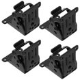 thumbnail image 2 of 4pcs Heavy Duty Angled Table Leg Hinge for Exterior Folding, 2 of 4