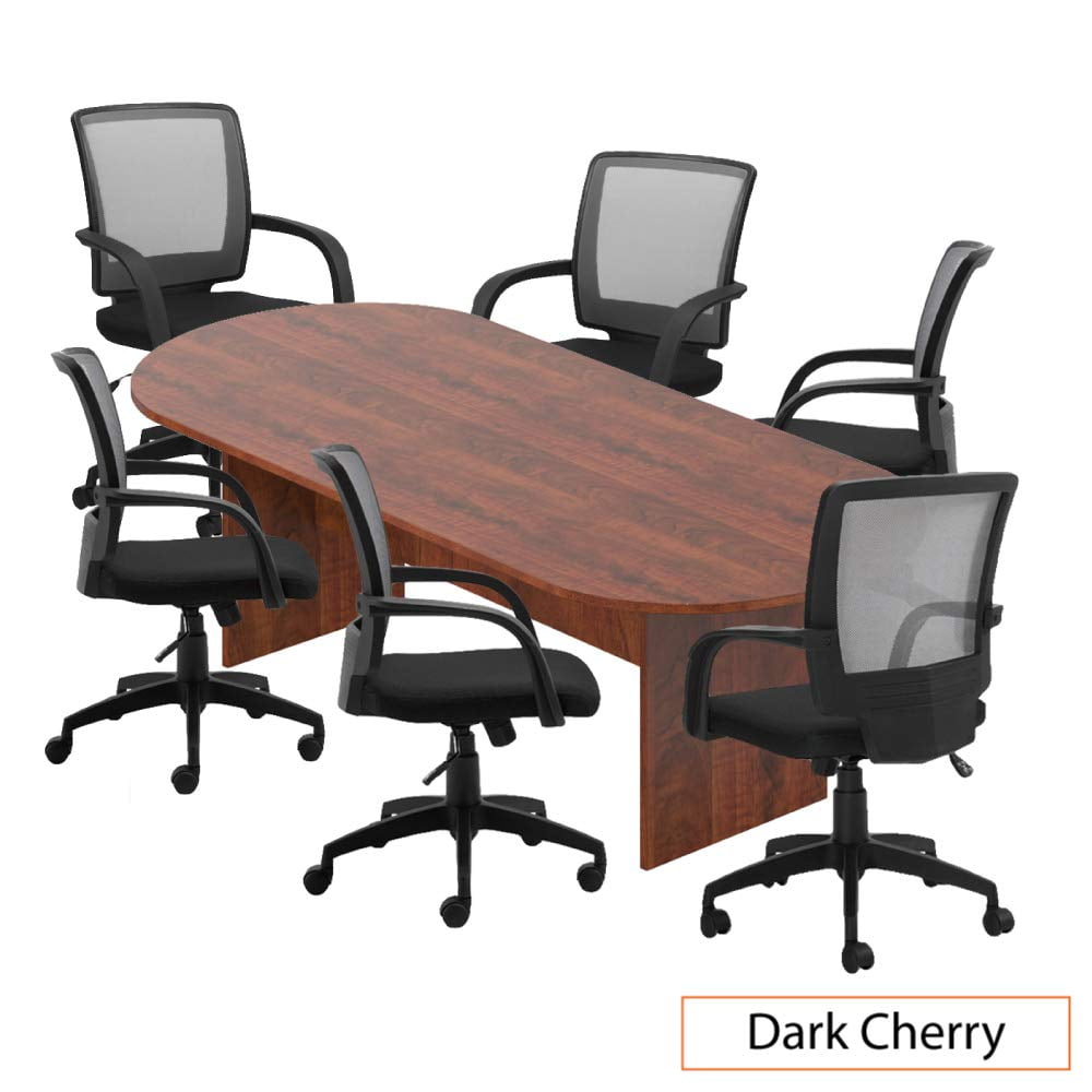 Set Espresso 8FT 6FT with 4 Chairs, Mahogany G10900B 10FT Conference Table Chair GOF 6FT Walnut Cherry Artisan Grey Mahogany 