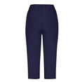 thumbnail image 3 of WILLBEST Pantalones Casuales de Mujer para Uso Diario, Diseño Sólido y Cómodo para el Verano, Fácil Cuidado y Opciones de Estilo Versátiles. Extra Grande, 3 of 4