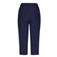 thumbnail image 3 of WILLBEST Pantalones Casuales de Mujer para Uso Diario, Diseño Sólido y Cómodo para el Verano, Fácil Cuidado y Opciones de Estilo Versátiles. Chica, 3 of 4