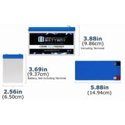 12V 10AH Lithium Replacement Battery Compatible with MxVolta VT12072 - 3 Pack