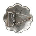 thumbnail image 2 of Round Flower Engraved Belt Buckle, 2 of 2