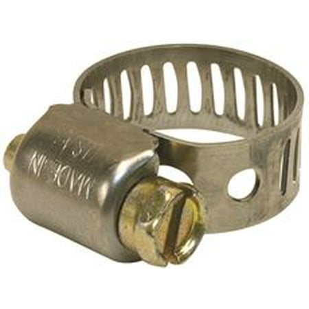 BREEZE HOSE CLAMP, STAINLESS STEEL, 11/16 IN. TO 1-1/4 IN., PACK OF 10